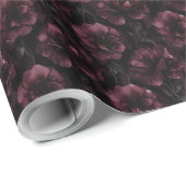Midnight Bloom Moederdag Cadeaupapier (Rol Hoek)