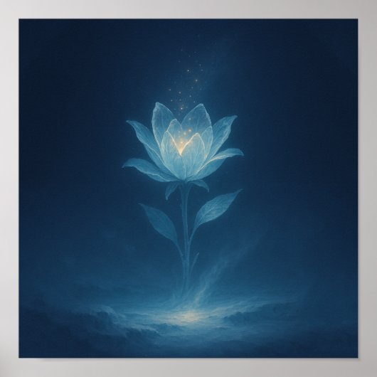 Midnight Bloom Poster (Voorkant)