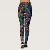 Midnight Bloom Print Leggings (Achterkant)