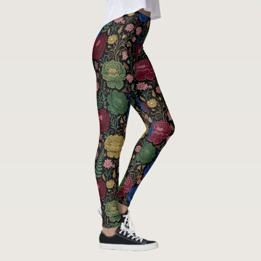 Midnight Bloom Print Leggings (Rechts)