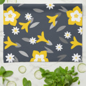 Midnight Bloom Theedoek (Gevouwen)