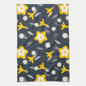 Midnight Bloom Theedoek (Verticaal)