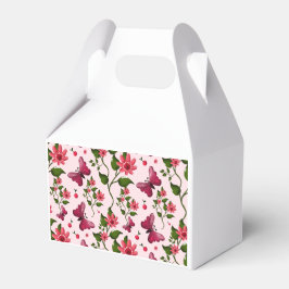 Midnight Bloom Vlinder Bloem Bedankdoosjes