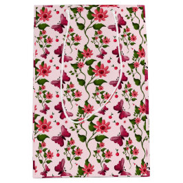 Midnight Bloom Vlinder Bloem Medium Cadeauzakje