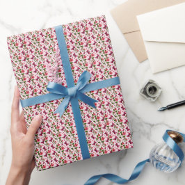 Midnight Bloom Vlinder Bloemstuk Cadeaupapier