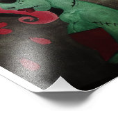 Midnight Bloomed Art Print Foto Afdruk (Hoek)