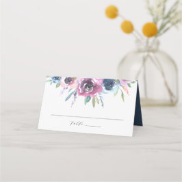 Midnight Blooms | Bruiloft Plaatskaartje