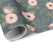 Midnight Blooms Cadeaupapier (Rol Hoek)