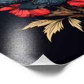 Midnight Blooms Foto Afdruk (Hoek)