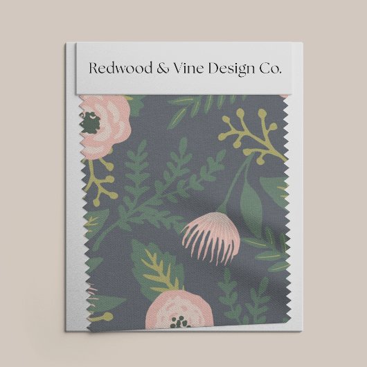 Midnight Blooms Stof