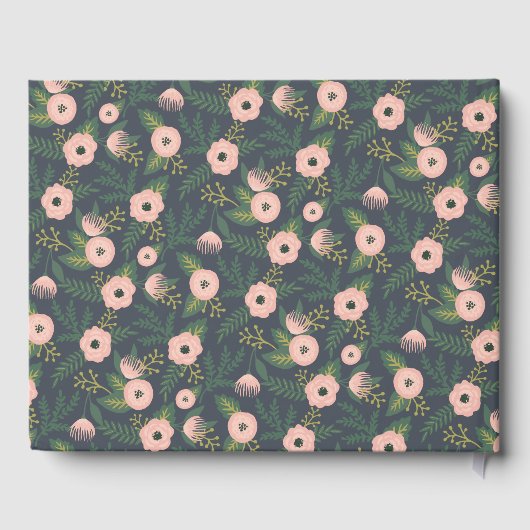 Midnight Blooms Vrijgezellenfeest Gastenboek (Achterkant)