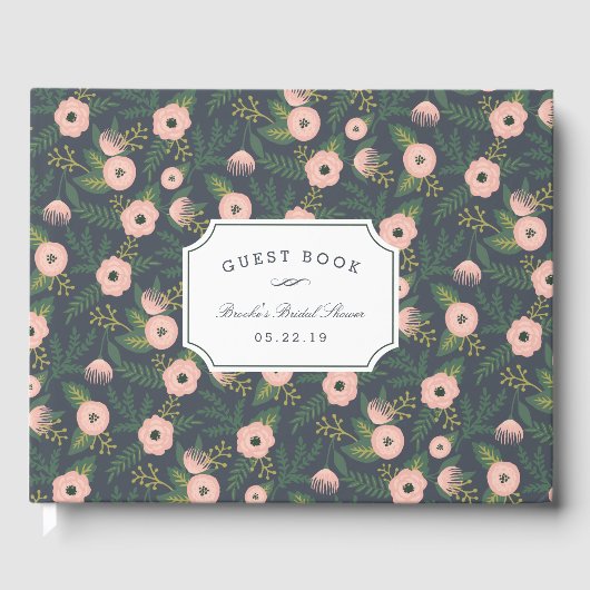 Midnight Blooms Vrijgezellenfeest Gastenboek (Voorkant)