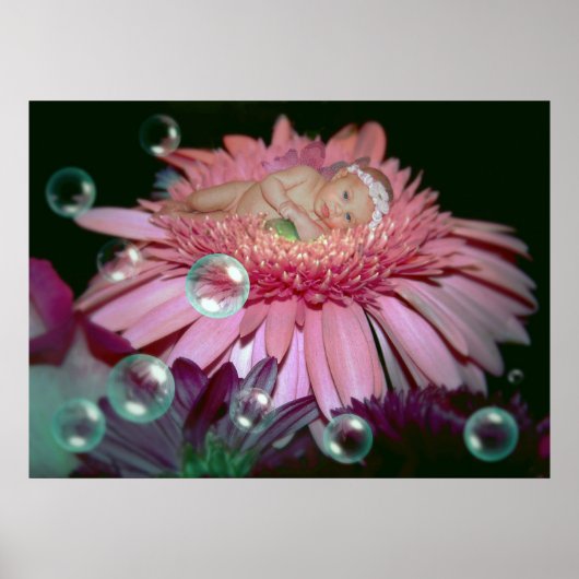 Midnight Blossom - Afdrukken Poster (Voorkant)