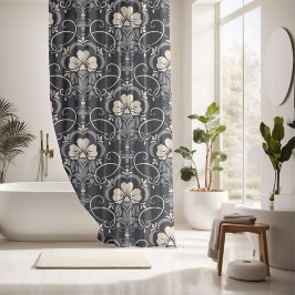 Midnight Blossom Harmony Douchegordijn