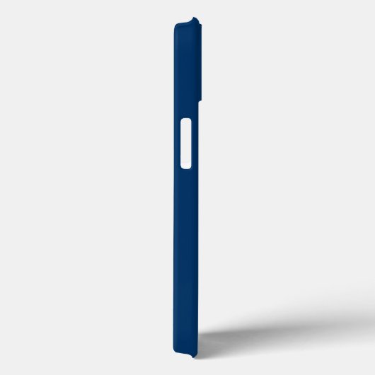 Midnight Blue Aangepaste iPhone Case (Achterkant / Rechts)