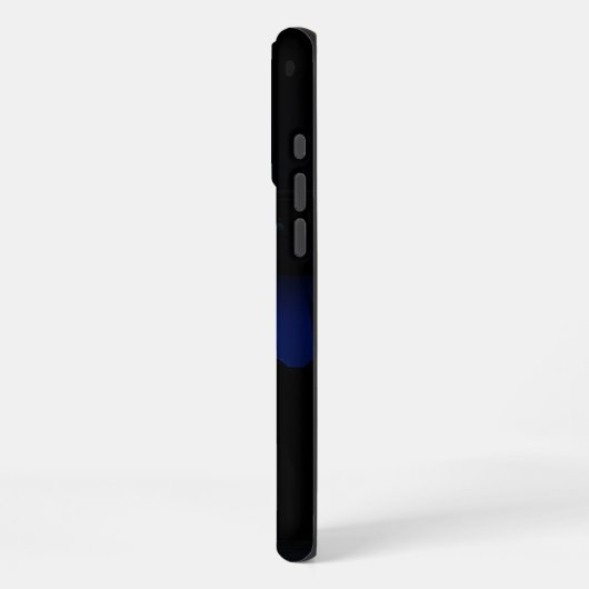 Midnight Blue Beast – Sport Car Street Case iPhone Hoesje (Linkerkant)