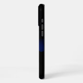 Midnight Blue Beest – Sportauto Straat Case iPhone Hoesje (Linkerkant)