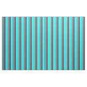 Midnight Blue, Bisque, Aqua, Dim Gray & Black Stof (Fat Quarter)