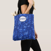 Midnight Blue Butterflies Tote Bag (Dichtbij)