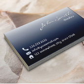 Midnight Blue Chauffeur Visitekaartje