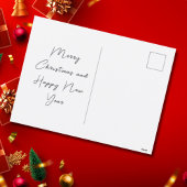 Midnight Blue Christmas - Elegante boom Feestdagenkaart