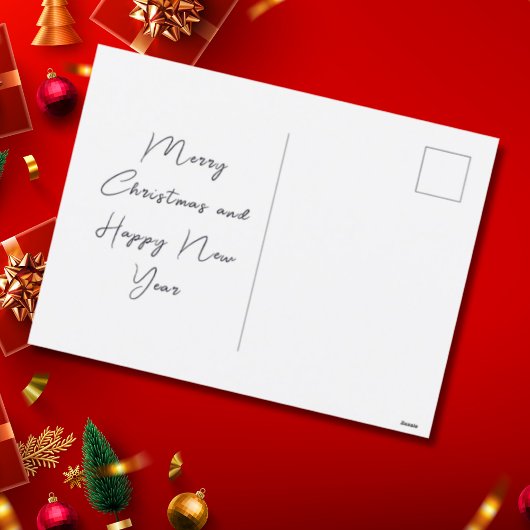 Midnight Blue Christmas - Elegante boom Feestdagenkaart