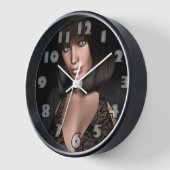 Midnight Blue Clock (Hoek)