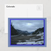 Midnight Blue Colorado Briefkaart (Voorkant / Achterkant)