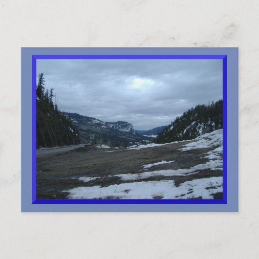 Midnight Blue Colorado Briefkaart (Voorkant)
