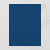 Midnight Blue Custom Briefkaart – Bulk Orders (Voorkant)