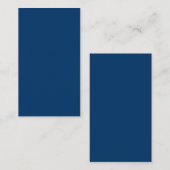 Midnight Blue Custom Loyalty Kaart (Voorkant / Achterkant)