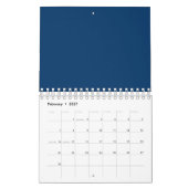 Midnight Blue Custom Multomap – Elegant & Veelzijd Kalender (Feb 2027)