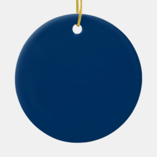 Midnight Blue Custom Ornament – Bulk Orders (Voorkant)