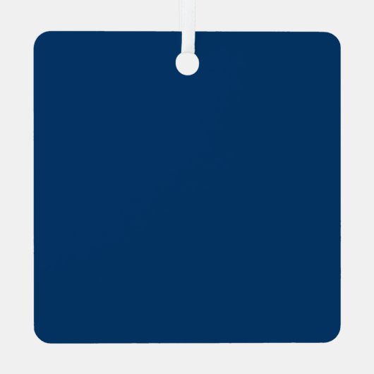 Midnight Blue Custom Ornament – Bulk Orders (Achterkant)