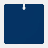 Midnight Blue Custom Ornament – Bulk Orders (Voorkant)