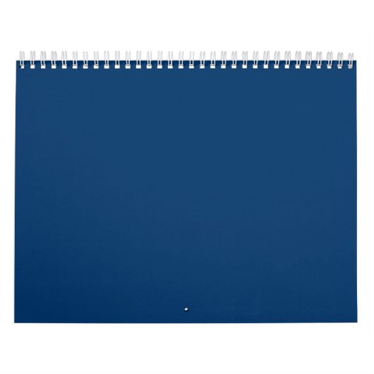 Midnight Blue Custom Wall Calendar – Bulk Orders Kalender (Hoes)