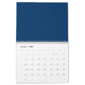 Midnight Blue Custom Wall Calendar – Bulk Orders Kalender (Jan 2027)