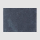 Midnight blue distsed textuur  tissuepapier (Voorkant)