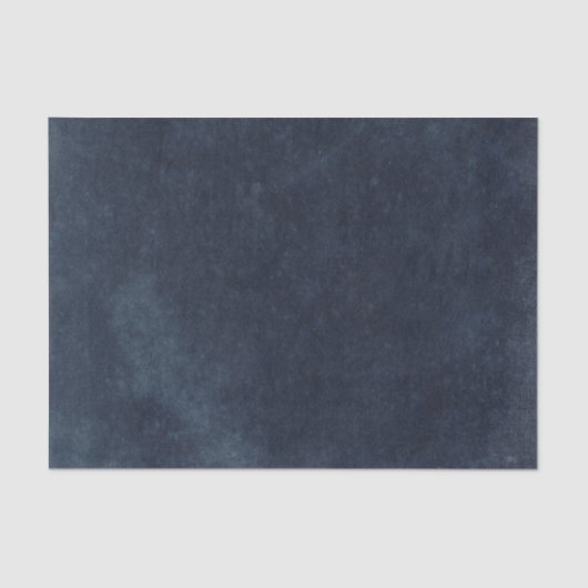 Midnight blue distsed textuur tissuepapier (Voorkant)