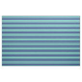 Midnight Blue en Aquamarijn Lines Stof (Fat Quarter)