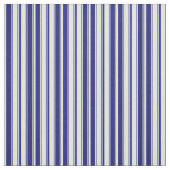 Midnight Blue en Light Cyan Colour Lines Stof (Swatch)