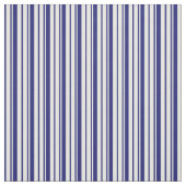 Midnight Blue en Mint Cream Stripes Stof (Swatch)