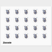 Midnight Blue Fairy Stickers (Vel)