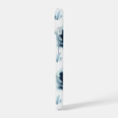 Midnight Blue Forest Waterverf iPhone 15 Case (Linkerkant)