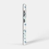 Midnight Blue Forest Waterverf Samsung Galaxy Hoesje (Rechterkant)