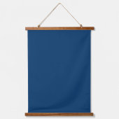 Midnight Blue Hanging Wall Tapestry Hangend Wandkleed (Voorkant)