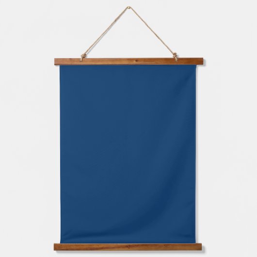 Midnight Blue Hanging Wall Tapestry Hangend Wandkleed (Voorkant)