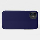 Midnight Blue iPhone 5 Hoesje (Achterkant (horizontaal))
