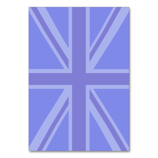 Midnight Blue Keep Calm en Jouw tekst Union Jack Kaart (Achterkant)