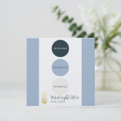 Midnight Blue Kleurenpalet Kaart (Staand voorkant)